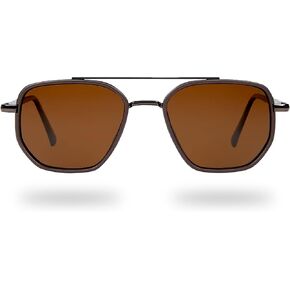 Glass Theory Polarized Aviator Sunglasses for Women and Men-UV400 Protection-Lightweight Metal Frame-Trendy Aviator Shades in Saudi Arabia