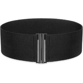 SANSTHS Women Wide Elastic Belts for Dresses Corset Waist Belts Ladies Cinch Belts Thick Stretchy Waistband in Saudi Arabia