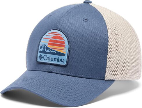 Columbia Unisex Mesh Ball Cap, Dark Mountain/Dark Stone, Small/Medium in Saudi Arabia