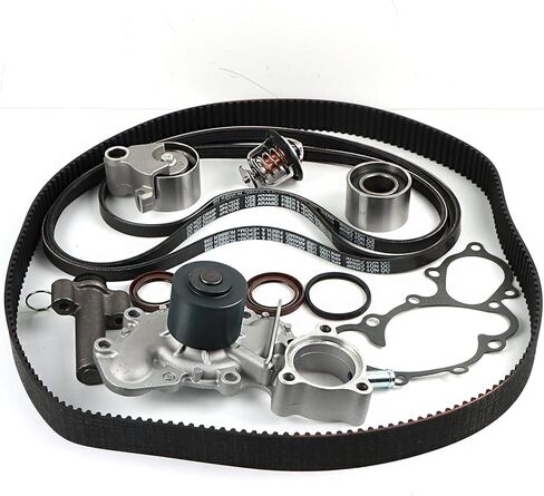 Timing Belt Kit with Water Pump WP335K1A 130-1920 Fits for 2004-2008 Aveo 1.6L DOHC L4 16V, for 2007-2008 AVEO5 1.6L DOHC L4 16V Engine, with 1-Year Warranty in Kuwait