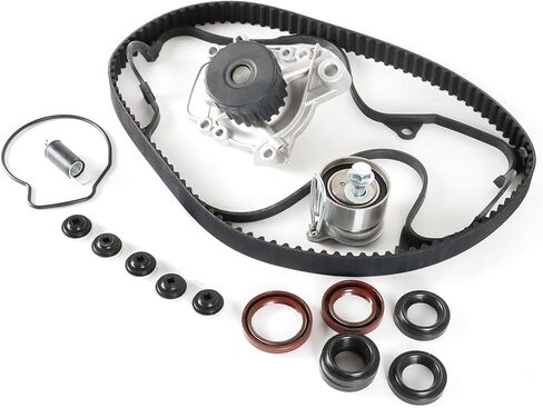 Timing Belt Kit with Water Pump WP335K1A 130-1920 Fits for 2004-2008 Aveo 1.6L DOHC L4 16V, for 2007-2008 AVEO5 1.6L DOHC L4 16V Engine, with 1-Year Warranty in Kuwait