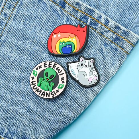 Cute Pins Bulk,Funny Backpack Pin Lapel Badge Pins Set for Jackets,Hats in Saudi Arabia