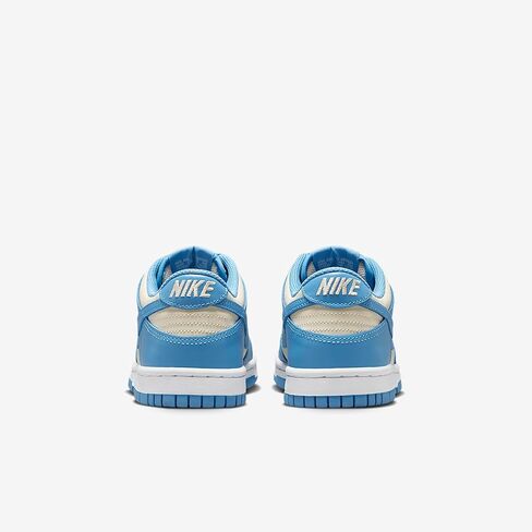 حذاء Nike Dunk Low Big للأطفال (FB9109-400، أزرق بيوند/شاطئ/أبيض/أزرق بيوند) مقاس 6 in Kuwait