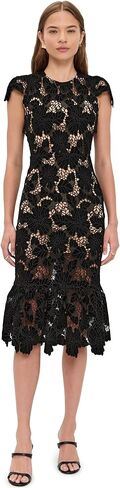 alice + olivia Women's Clover Open Back Midi Dress in Saudi Arabia
