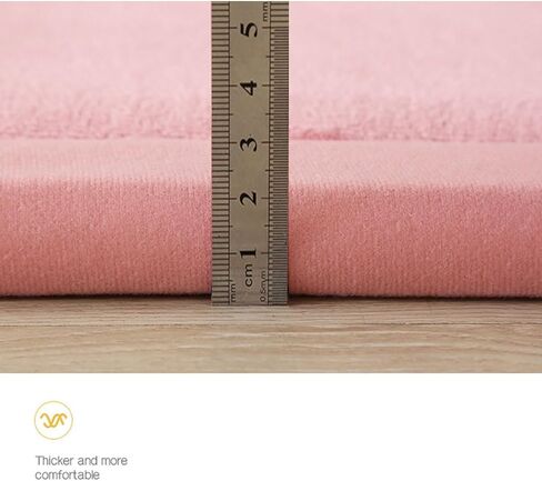 Coral Velvet MatArea Rugs,Yoga Mat Exercise Pads,children'sLarge Foldable Play Mat, Extra Soft Activity Floor Mat Playroom Bedroom-F-120 * 200cm in Saudi Arabia