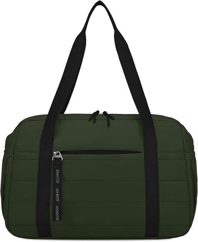 Tote Bag for Women Lightweight Quilted Puffy, Everyday Shoulder Bag Holds 15.6 Inch Laptop for Work Travel Gym in Kuwait