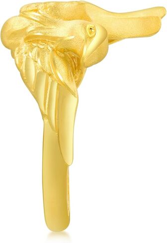 CHOW SANG SANG Chinese Wedding Collection 999.9 24K Gold Price-by-Weight 5.24g Gold Phoenix Ring for Women 86366R | Our Size 13 / US 6 in Saudi Arabia