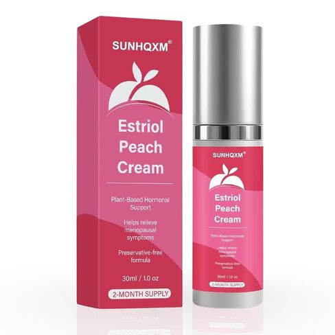 كريم استريول للنساء بعد انقطاع الطمث - تركيبة هرمون الاستروجين المتطابقة بيولوجيًا - كريم ترطيب يومي لراحة منتصف العمر - ترطيب حميم مهدئ، تطبيق خالٍ من الهرمونات - 30 مل/1 أونصة (غير معطر) in Kuwait