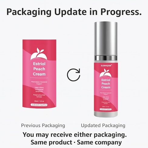 كريم استريول للنساء بعد انقطاع الطمث - تركيبة هرمون الاستروجين المتطابقة بيولوجيًا - كريم ترطيب يومي لراحة منتصف العمر - ترطيب حميم مهدئ، تطبيق خالٍ من الهرمونات - 30 مل/1 أونصة (غير معطر) in Kuwait