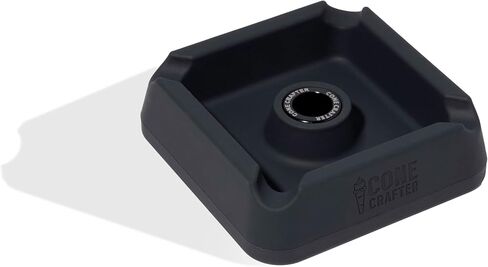 Silicone Ashtray with Metal Snuffer in Saudi Arabia