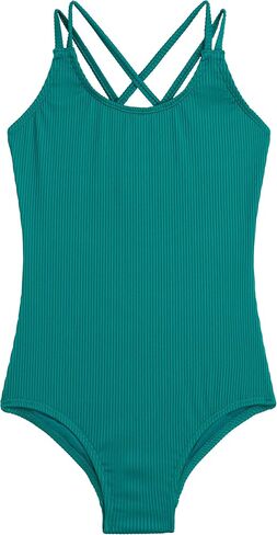 Kanu Surf Girls Reese UPF 50 Beach Sport Criss-Cross One Piece Swimsuit in Saudi Arabia
