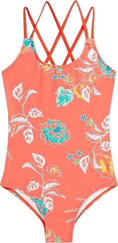 Kanu Surf Girls Reese UPF 50 Beach Sport Criss-Cross One Piece Swimsuit in Saudi Arabia