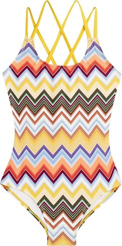 Kanu Surf Girls Reese UPF 50 Beach Sport Criss-Cross One Piece Swimsuit in Saudi Arabia