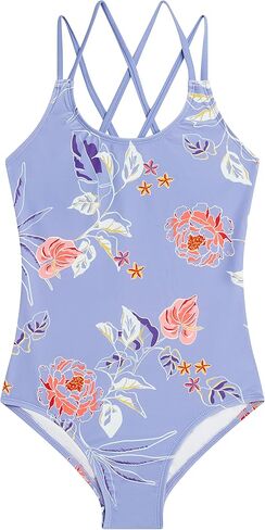 Kanu Surf Girls Reese UPF 50 Beach Sport Criss-Cross One Piece Swimsuit in Saudi Arabia