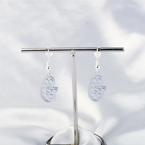 OKEYCH Kidney Donor Awareness Gift Kidney Anatomy Earrings Kidney Transplant Jewelry Nephrologist Doctor Nurse Gift in Saudi Arabia