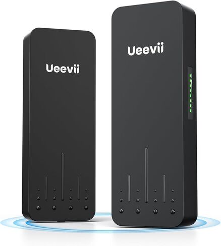 2.4G و 5G Dual Band Wireless Bridge ، IP65 Outdoor Point to Point WiFi Bridge CPE مع 2 1000 ميجابت في الثانية RJ45 ، هوائي عالي الأداء 16DBI ، 5 كيلومترات طويلة المدى ، 24 فولت Poe Power ، لمرآب متجر الحظيرة in Kuwait