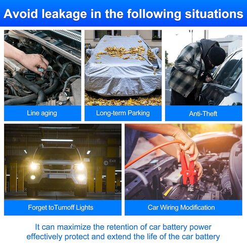 مفتاح اقتل للسيارة ، 250A 12V/24V مفتاح فصل البطارية عن بعد ، ترقية مفتاح قتل الجهد الذكي ، السيارة المضادة للسرقة أوتوماتيكي مفتاح البطارية للبطارية Auto RV ATV Marine Boat in Kuwait