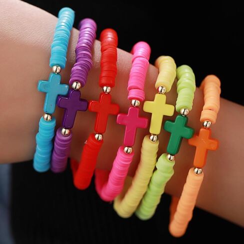 Friendship Cross Bracelets Bulk for Women Men Handmade Adjustable Nylon Rope Braided Christian Matching Bracelets in Saudi Arabia