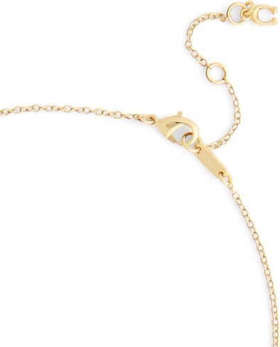 COACH Jewelry Women's Charming Charms Signature Mini Bib Necklace in Saudi Arabia