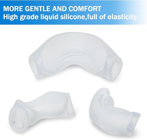 وسادة الأنف لـ DreamWear ZISONU مزودة بجل السيليكون الناعم لمستخدمي CPAP مقاس M (1) in Kuwait