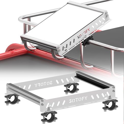 Starlink Mini Mount,Car Roof Rack Mounting Kit with Adjustable Pipe Clamp,Star Link Pole Bracket for 360°Full Metal Protection,Suitable for RVs,Trucks,Boats,Yachts in Saudi Arabia