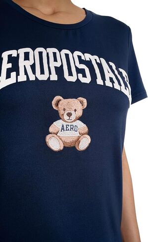 سروال نسائي قصير الأكمام وشعار الخصر من AEROPOSTALE قطعتان من Pj in Kuwait