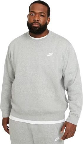 Nike Men's Classic Logo Logo Crew Pullover Sweatshirt in Kuwait