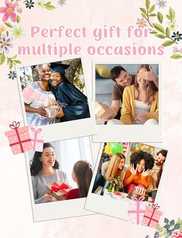 InnoBeta You Got This Gifts for Women – “Girl, You Got This!" Floral Crew Socks, One Size – Inspirational Pink Gift for Girls, Friends, Daughters, Birthday or Graduation in Saudi Arabia