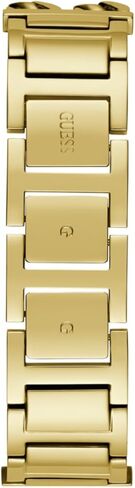 Guess Women's 24mm Watch - Gold-Tone G-Link Champagne Dial Gold-Tone Case in Saudi Arabia