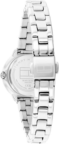 Tommy Hilfiger Women's Quartz Watch – Mini 26mm Stainless Steel Case, Link Bracelet, Dress Casual Style - Gift for Her in Saudi Arabia