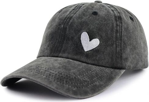 Love Heart Hat for Women Wife，Funny Adjustable Embroidered Cotton Gifts Baseball Caps in Saudi Arabia