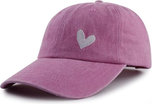 Love Heart Hat for Women Wife，Funny Adjustable Embroidered Cotton Gifts Baseball Caps in Saudi Arabia