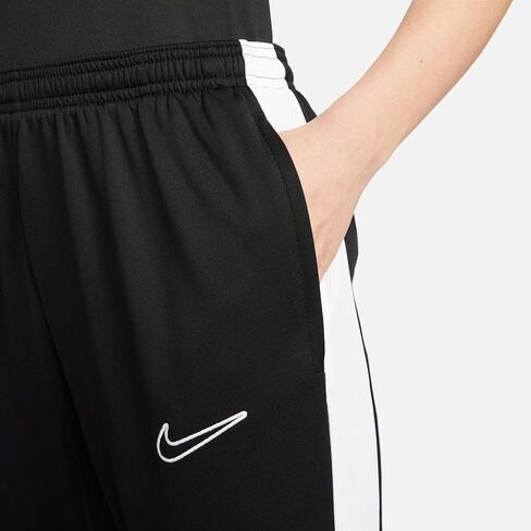 بنطال كرة القدم Dri-FIT Academy للسيدات من نايكي (DX0508-010، أسود/أبيض/أبيض) مقاس متوسط in Kuwait