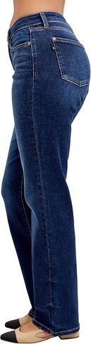 Judy Blue Womens Jeans - Mid Rise Straight (Multiple Inseam Options) in Saudi Arabia