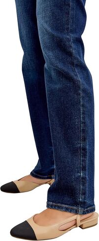 Judy Blue Womens Jeans - Mid Rise Straight (Multiple Inseam Options) in Saudi Arabia