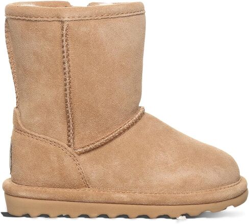 BEARPAW Elle Youth Iced Coffee Size 1 | Youth's Boot Classic Suede | Youth's Pull On Boot | Comfortable Winter Boot in Kuwait