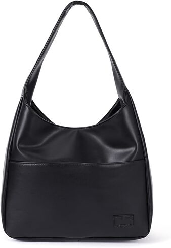 Hobo Bags for Women Large Vegan PU Leather Shoulder Purse Soft Casual Tote Handbag for Work Travel Daily Use in Saudi Arabia