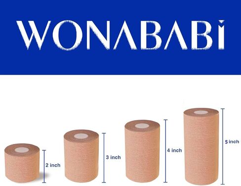 Wonababi Binding Tape, Boob Tape Adhesive Binding for Sensitive Skin,Transitioning Breathable Body Shaping Breast Lift in Saudi Arabia