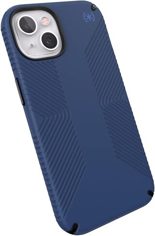 Speck Presidio2 Grip Bumper Case for iPhone 13 - Shock-Absorbent, Black/White in Saudi Arabia