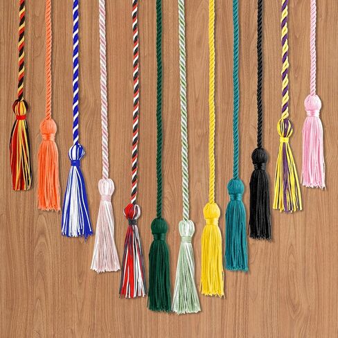 Graduation Cords, Sage Green White Graduation Honor Cord, Honors Grad Ropes Cord for 2026, 66 Inch Long Braided Rope for 2026 Graduations Ceremony Decorations Bachelor Master Doctoral Gown Accessories in Saudi Arabia
