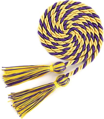Graduation Cords, Sage Green White Graduation Honor Cord, Honors Grad Ropes Cord for 2026, 66 Inch Long Braided Rope for 2026 Graduations Ceremony Decorations Bachelor Master Doctoral Gown Accessories in Saudi Arabia