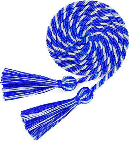 Graduation Cords, Sage Green White Graduation Honor Cord, Honors Grad Ropes Cord for 2026, 66 Inch Long Braided Rope for 2026 Graduations Ceremony Decorations Bachelor Master Doctoral Gown Accessories in Saudi Arabia