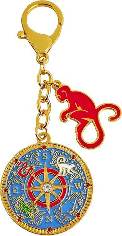 2025 Fengshui Monkey keychain The 4 Elements Cross With Monkey Keychain w5638 in Saudi Arabia