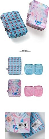 ILLIT 1st Single Album 'NOT CUTE ANYMORE' ILLIT x Ashley Williams Pouch Ver. (I HEART ME) in Saudi Arabia
