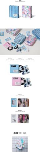 ILLIT 1st Single Album 'NOT CUTE ANYMORE' ILLIT x Ashley Williams Pouch Ver. (I HEART ME) in Saudi Arabia