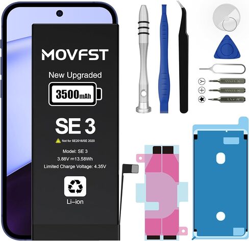 Replacement Battery for iPhone 8,Li-ion Polymer 4000mAh High Capacity Battery Fit for iPhone 8 Model A1863 A1905 A1906 with Repair Tool Kits in Saudi Arabia