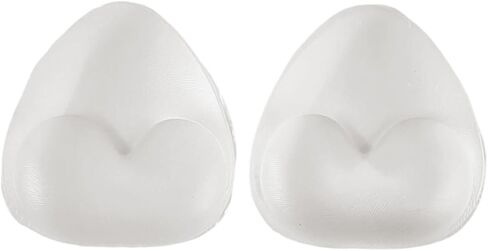 1pcs Waterproof Silicone Triangle Push-Up Breast Pads,Transparent Silicone Bra and Bikini Gel Inserts, Triangle Shaped Enhancement Inserts for Bikini, Swimsuit and Bra, Adds a Cup Size in Saudi Arabia