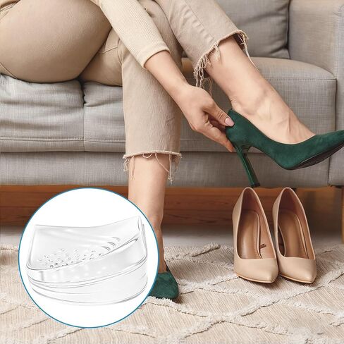 10PCS Adjustable Heel Wedge Inserts for Supination & Overpronation Correction, Orthotics Adhesive Medial & Lateral Heel Insoles for Bow Legs & Foot Alignment (L: W 7-11, M 7-10 5 Layers) in Saudi Arabia