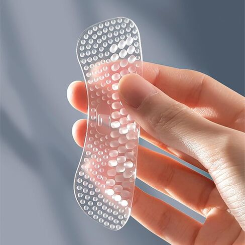 Heel Pads for Shoes – Self-Adhesive Anti-Slip Cushions, Prevents Blisters & Rubbing, Fits High Heels & Big Shoes, Comfortable Grips for Women & Men (1 Pair) in Saudi Arabia