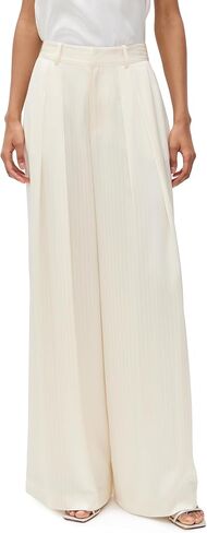 Cinq à Sept Women's Georgia Satin Stripe Marne Pants in Saudi Arabia